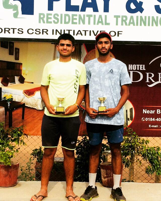 Little Angels Tennis Paradigm Karan Parashar won All India Lawn Tennis Championship