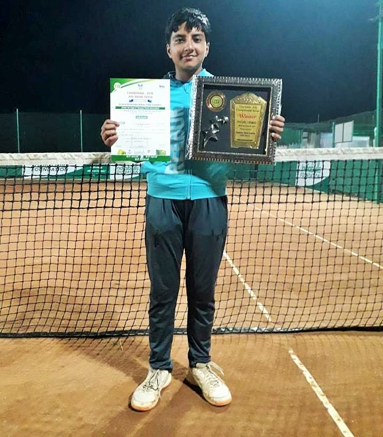 Little Angels’ Tennis Star Samiksha Dabas bagged Gold medal in All India Lawn Tennis Championship Series