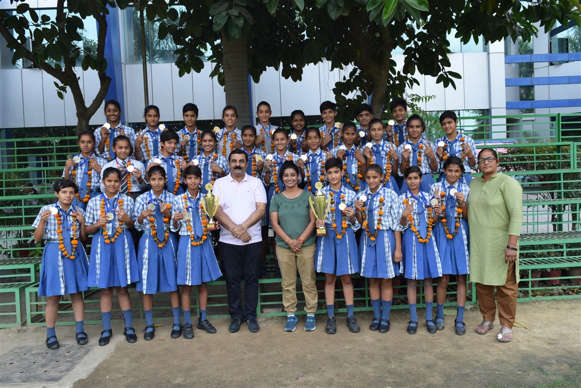 Players of Little Angels School, Sonipat Shone with Flying Colours in CBSE North Zone Hockey Championship